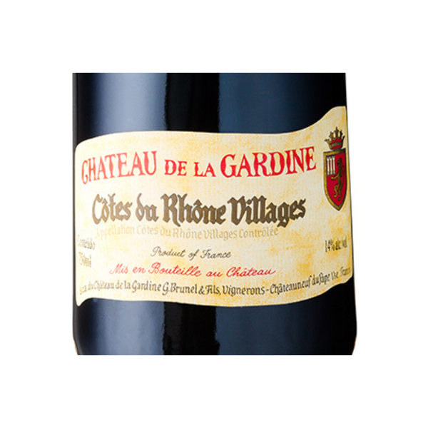 Château de La Gardine Côtes du Rhône Villages 2022